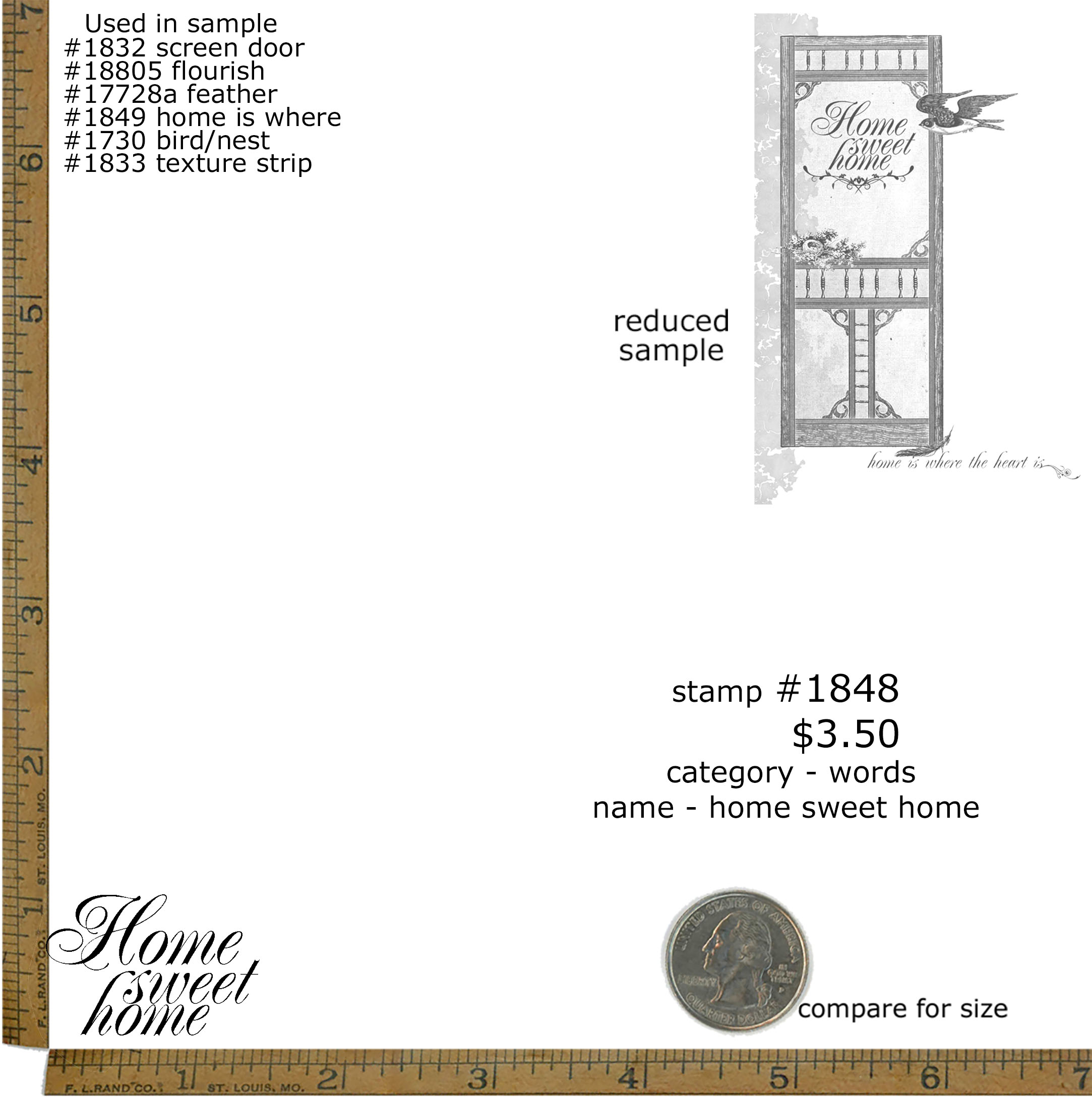 #1848 - Home Sweet Home - Words